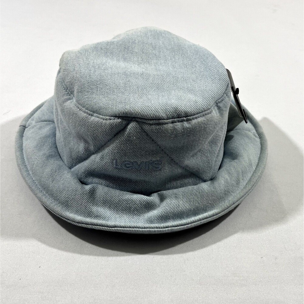 Levis Blue Denim Quilted Women’s Bucket Hat